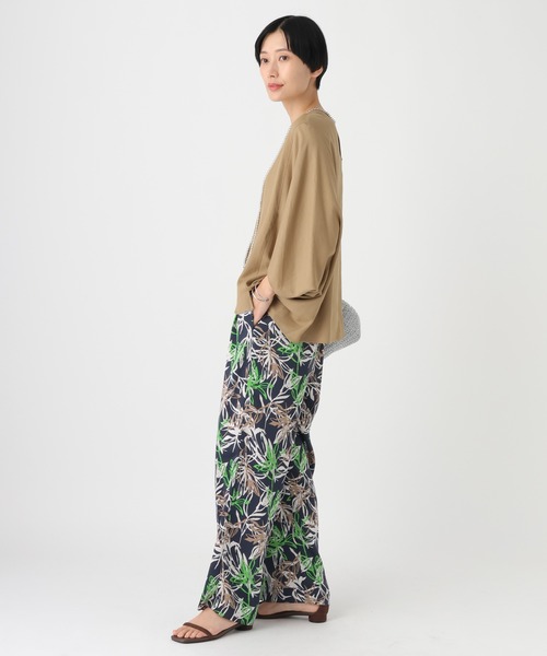 Elura(エルーラ)の「ボタニカルワイドパンツ/661874(その他パンツ・レディース・ネイビー/ブラウン・FREE(S)/LARGE/MEDIUM)」の7枚目の写真