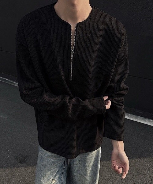 REBALANCE（リバランス）の「ハーフジップヘンリーネックスウェットシャツ（スウェット・メンズ・C/A/B・X-LARGE/LARGE/MEDIUM）」の18枚目の写真