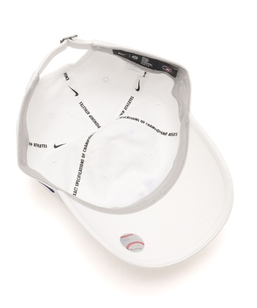 atmos pink（アトモスピンク）の「NIKE CLUB UNSTRUCTURED ORGANIC COTTON CAP / ナイキ クラブ アンストラクチャード オーガニックコットン キャップ【SP】（キャップ・メンズ・ホワイト・M/L）」の2枚目の写真