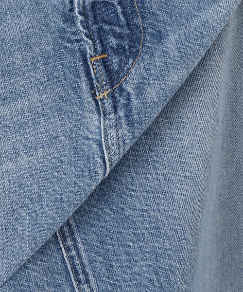 Spick & Span(スピックアンドスパン)の「《追加》upper hights/アッパーハイツ 別注THE FLORENCE*(デニムスカート・レディース・エメラルドブルー/ベージュ・MEDIUM/SMALL)」の10枚目の写真