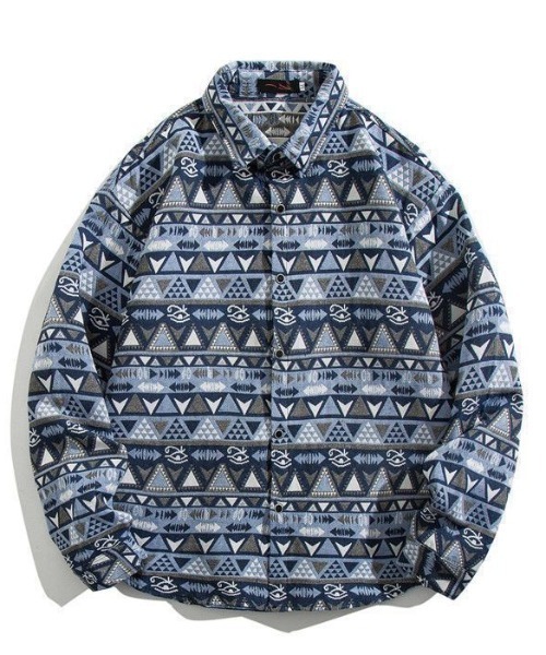 B'day（ビーデイ）の「総柄シャツ（Tシャツ/カットソー・メンズ・その他4/その他6/その他/その他5/その他3/その他2/その他1/その他8/その他9/その他7・FREE）」の2枚目の写真