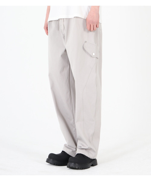 BUTTON SEOUL(ボタンソウル)の「バンディングストリングコットンパンツ(ライトグレー)(その他パンツ・メンズ・その他・M/L/XL)」の3枚目の写真