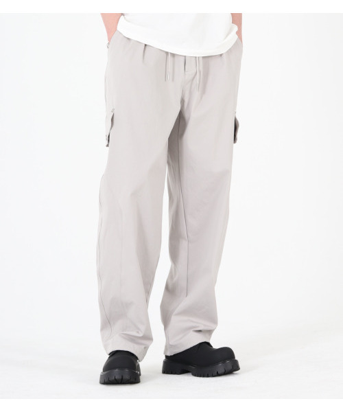BUTTON SEOUL(ボタンソウル)の「バンディングストリングコットンパンツ(ライトグレー)(その他パンツ・メンズ・その他・M/L/XL)」の6枚目の写真