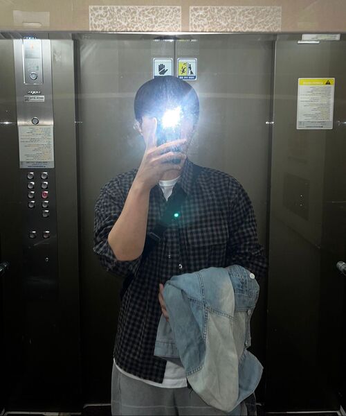 NOUN(ノウン)の「crop shirts (brown)(シャツ/ブラウス・メンズ・その他・1/2)」の8枚目の写真