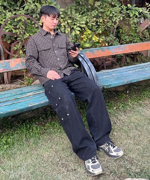 NOUN(ノウン)の「crop shirts (brown)(シャツ/ブラウス・メンズ・その他・1/2)」の16枚目の写真