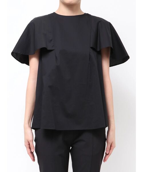 ELENDEEK（エレンディーク）の「ケープライクブラウス（シャツ/ブラウス・レディース・ブラック/ブルー/オフホワイト・FREE）」の5枚目の写真