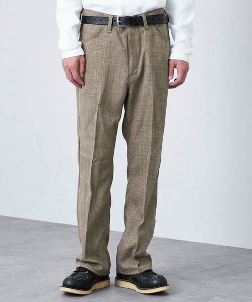 WRANGLER WRANCHER/【リネンライク】ランチャーフレアードレスパンツ