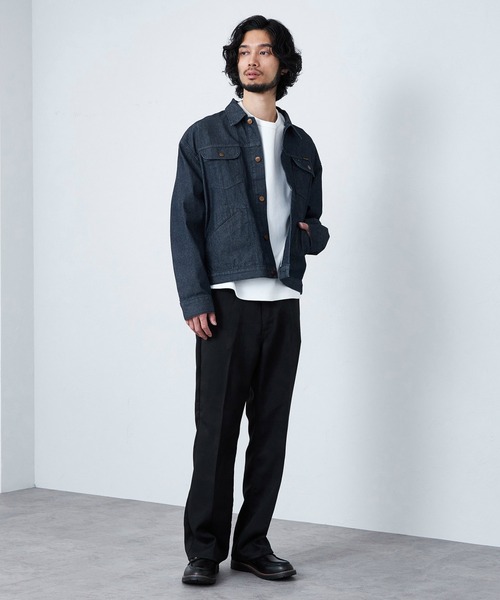 Lee(リー)の「WRANGLER WRANCHER/【リネンライク】ランチャーフレアードレスパンツ(その他パンツ・メンズ・チャコール/ベージュ/ブラック・X-LARGE/LARGE/MEDIUM/SMALL)」の11枚目の写真