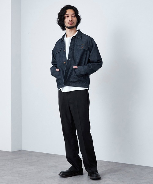 Lee(リー)の「WRANGLER WRANCHER/【リネンライク】ランチャーフレアードレスパンツ(その他パンツ・メンズ・チャコール/ベージュ/ブラック・X-LARGE/LARGE/MEDIUM/SMALL)」の12枚目の写真