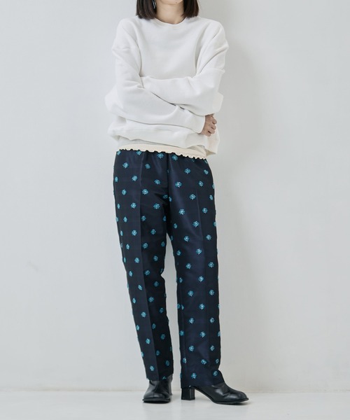 LOEFF（ロエフ）の「[LOEFF/ロエフ]LF PNPNTR JQ PT（その他パンツ・レディース・ネイビー・0）」の7枚目の写真