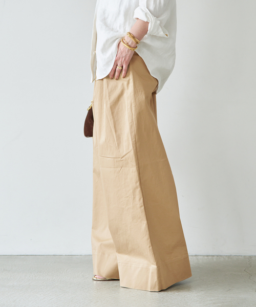 Deuxieme Classe(ドゥーズィエムクラス)の「【THE GARMENT/ザ ガーメント】AVELINO PANTS(その他パンツ・レディース・ベージュ・6/4)」の3枚目の写真