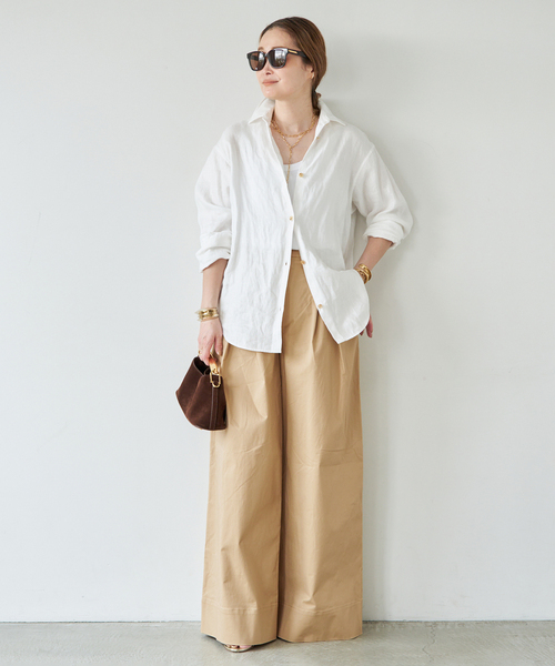 Deuxieme Classe(ドゥーズィエムクラス)の「【THE GARMENT/ザ ガーメント】AVELINO PANTS(その他パンツ・レディース・ベージュ・6/4)」の6枚目の写真