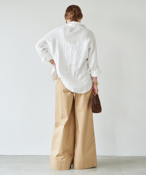 Deuxieme Classe(ドゥーズィエムクラス)の「【THE GARMENT/ザ ガーメント】AVELINO PANTS(その他パンツ・レディース・ベージュ・6/4)」の8枚目の写真