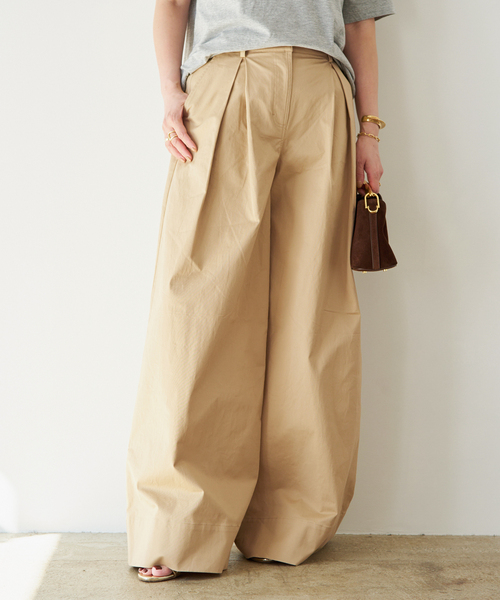 Deuxieme Classe(ドゥーズィエムクラス)の「【THE GARMENT/ザ ガーメント】AVELINO PANTS(その他パンツ・レディース・ベージュ・6/4)」の10枚目の写真
