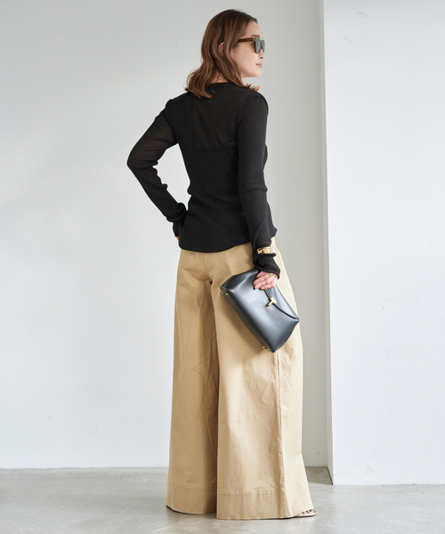 Deuxieme Classe(ドゥーズィエムクラス)の「【THE GARMENT/ザ ガーメント】AVELINO PANTS(その他パンツ・レディース・ベージュ・6/4)」の16枚目の写真