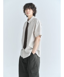 codegraphy（コードグラフィー）の「Pinstripe Short Sleeve Shirt CBFUUSH001（シャツ/ブラウス）」