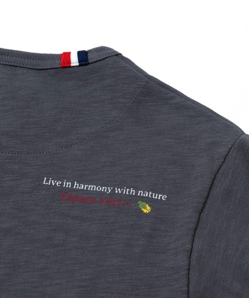 go slow caravan(ゴースローキャラバン)の「ESPACE VERT/エスパスヴェール カメレオン S/S TEE(Tシャツ/カットソー・メンズ・ナチュラル/チャコールグレー・MEDIUM/LARGE/X-LARGE)」の11枚目の写真