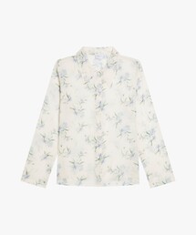 agnes b. | フローラル プリント コットン 長袖 ブラウス "Fine"(シャツ/ブラウス)