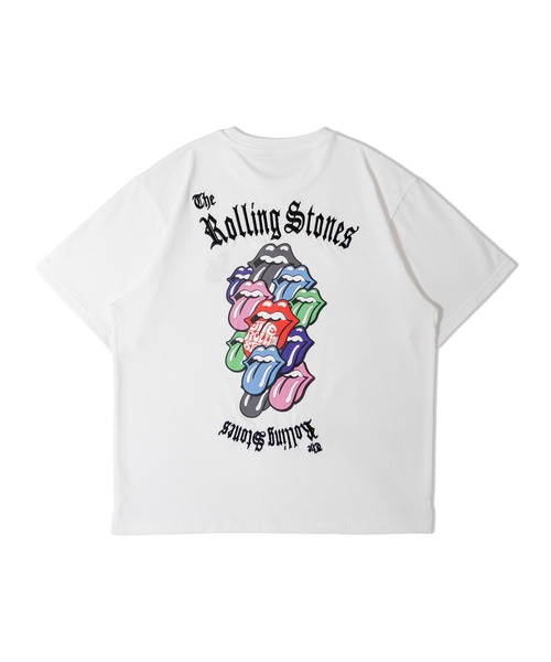 JACKROSE(ジャックローズ)の「B-TRS-カラーリップス&タン SSTEE(Tシャツ/カットソー・メンズ・ブラック/ホワイト・M/L)」の20枚目の写真