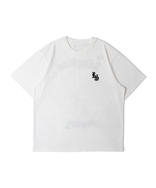 JACKROSE(ジャックローズ)の「B-TRS-カラーリップス&タン SSTEE(Tシャツ/カットソー・メンズ・ブラック/ホワイト・M/L)」の19枚目の写真
