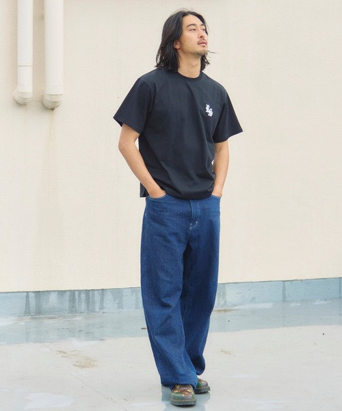 JACKROSE(ジャックローズ)の「B-TRS-カラーリップス&タン SSTEE(Tシャツ/カットソー・メンズ・ブラック/ホワイト・M/L)」の17枚目の写真