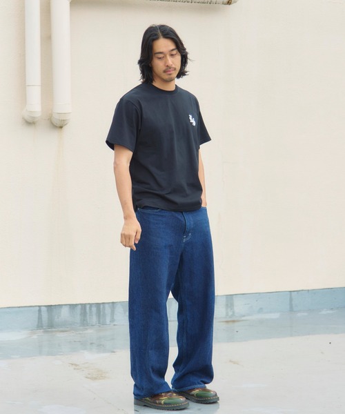 JACKROSE(ジャックローズ)の「B-TRS-カラーリップス&タン SSTEE(Tシャツ/カットソー・メンズ・ブラック/ホワイト・M/L)」の18枚目の写真