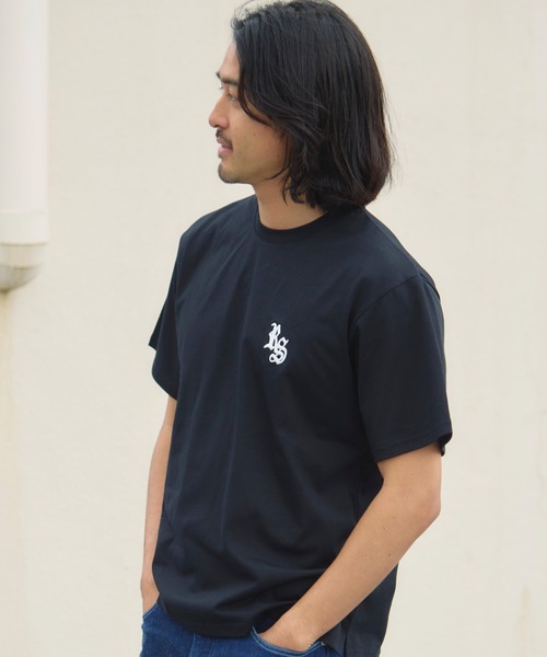 JACKROSE(ジャックローズ)の「B-TRS-カラーリップス&タン SSTEE(Tシャツ/カットソー・メンズ・ブラック/ホワイト・M/L)」の12枚目の写真