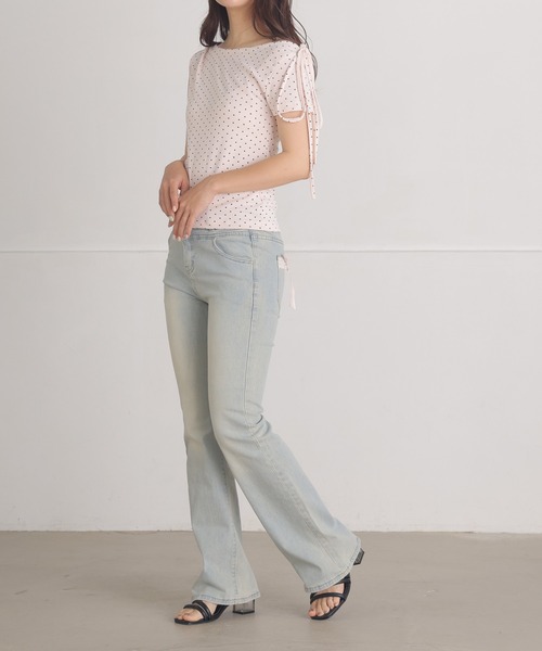 ALTROSE(アルトローズ)の「【2026SS】ドットオフショルチョーカー カットソー(Tシャツ/カットソー・レディース・ブラック/ピンク/アイボリー・FREE)」の16枚目の写真
