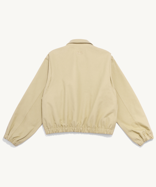 NOT NEW(ナットニュー)の「Basic nn Blouson Jacket Beige(ブルゾン・レディース・ベージュ・1/2)」の6枚目の写真