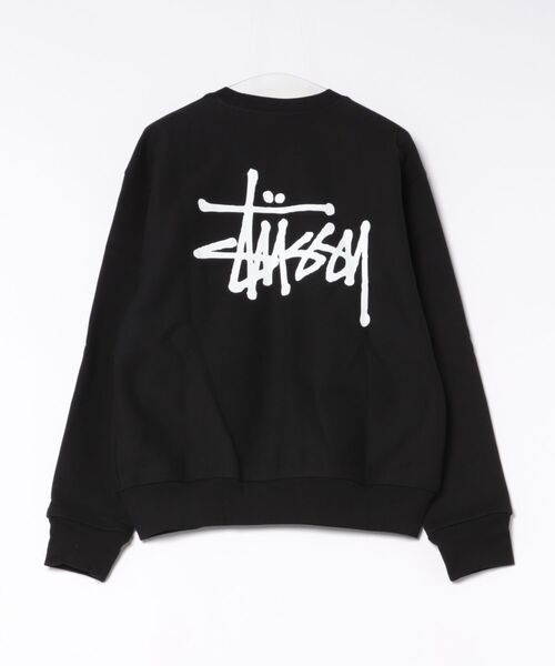 STUSSY(ステューシー)の「【STUSSY】ステューシー BASIC LOGO RAISING OF SWEAT ロゴ スウェット トレーナー(スウェット・レディース・ブラック/グレー・MEDIUM/LARGE/X-LARGE)」の7枚目の写真