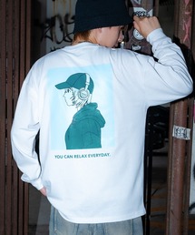 【SIDEWAY STANCE】チルガール長袖Tシャツ 70582