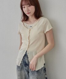 [mline]レイヤーロゴ半袖Ｔ
