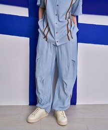Nora Lily（ノラリリー）の「【Nora Lily】Retro Line Track Barrel Pants（その他パンツ）」