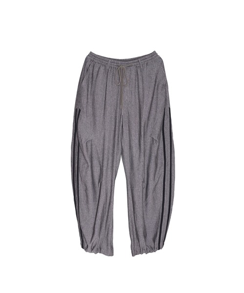 Nora Lily(ノラリリー)の「【Nora Lily】Retro Line Track Barrel Pants(その他パンツ・メンズ・サックスブルー/チャコールグレー/グレー・FREE)」の4枚目の写真