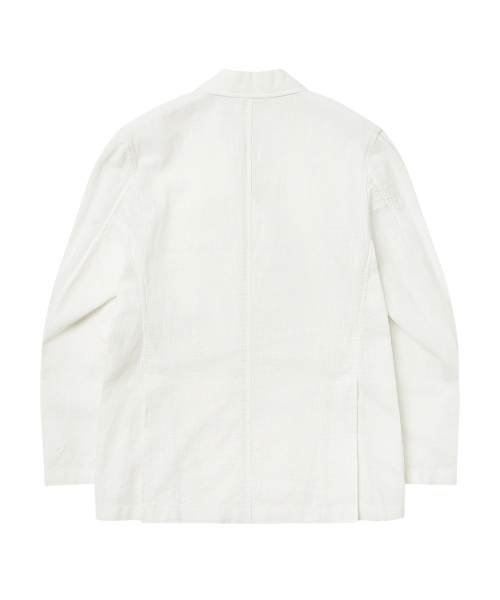 sortie(ソルティ)の「6B Linen Washed Double Jacket (Ivory)(テーラードジャケット・メンズ・その他・X-LARGE/LARGE/MEDIUM)」の8枚目の写真