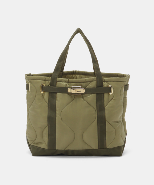 Spick & Span(スピックアンドスパン)の「《一部店舗+WEB限定》SITA PARANTICA/シータパランティカ キルティングナイロントート(トートバッグ・レディース・カーキ/ブラック/ブラウン・FREE)」の21枚目の写真