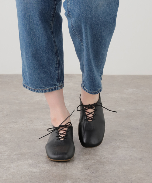 JOURNAL STANDARD relume(ジャーナルスタンダード レリューム)の「【Sem parar/センパラール】 LACE UP SHOES(その他シューズ・レディース・ブラック・38/37/36/39)」の3枚目の写真