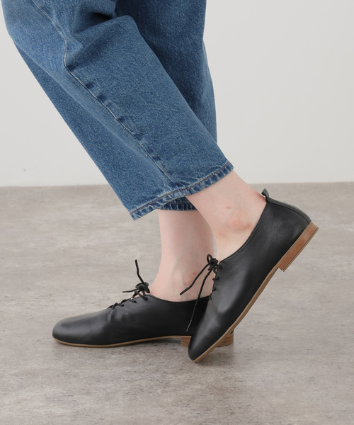 JOURNAL STANDARD relume(ジャーナルスタンダード レリューム)の「【Sem parar/センパラール】 LACE UP SHOES(その他シューズ・レディース・ブラック・38/37/36/39)」の4枚目の写真