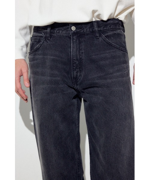 AZUL by moussy（アズールバイマウジー）の「AZUL DENIM ワイド（デニムパンツ・メンズ・ブラック/ブルー・SMALL/MEDIUM/LARGE）」の8枚目の写真