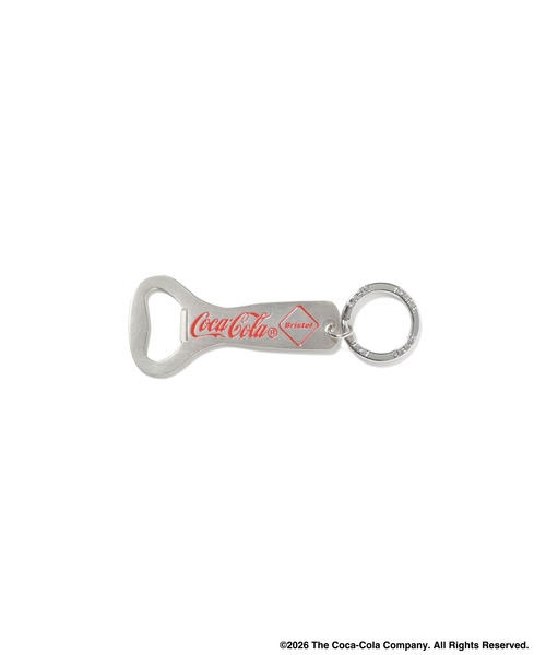 F.C.Real Bristol(エフシーレアルブリストル)の「Coca-Cola BOTTLE OPENER KEYRING(キーホルダー・メンズ・シルバー/ブラック/ゴールド・FREE)」の2枚目の写真