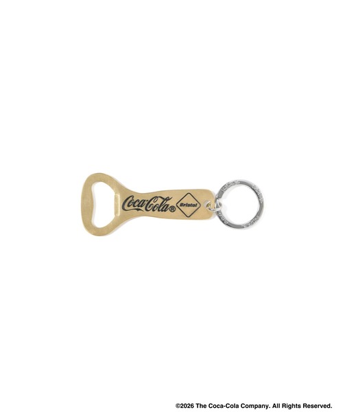 F.C.Real Bristol(エフシーレアルブリストル)の「Coca-Cola BOTTLE OPENER KEYRING(キーホルダー・メンズ・シルバー/ブラック/ゴールド・FREE)」の3枚目の写真