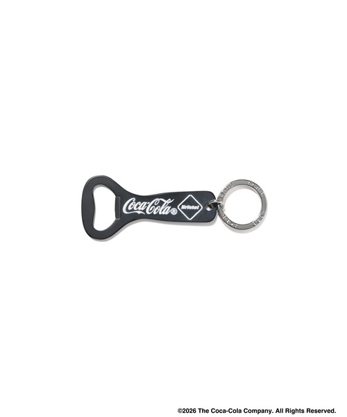 F.C.Real Bristol(エフシーレアルブリストル)の「Coca-Cola BOTTLE OPENER KEYRING(キーホルダー・メンズ・シルバー/ブラック/ゴールド・FREE)」の1枚目の写真
