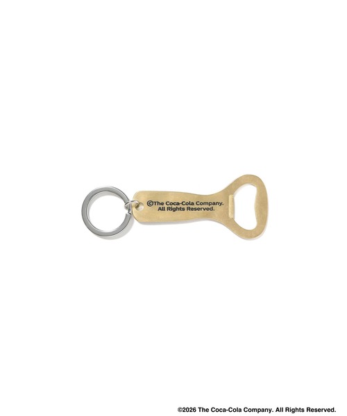 F.C.Real Bristol(エフシーレアルブリストル)の「Coca-Cola BOTTLE OPENER KEYRING(キーホルダー・メンズ・シルバー/ブラック/ゴールド・FREE)」の6枚目の写真