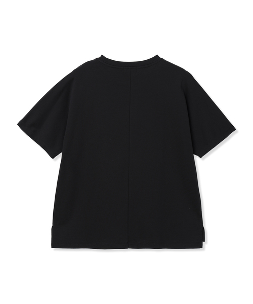 A/C DESIGN BY ALPHA CUBIC(エーシーデザインバイアルファキュービック)の「タウンフォトスムースTシャツ【すごツヤ・接触冷感・UVカット】(Tシャツ/カットソー・レディース・ブラック/ライトグレー・M/L/LL)」の15枚目の写真