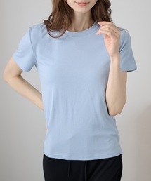 クルーネック 無地 ベーシック 半袖 Tシャツ