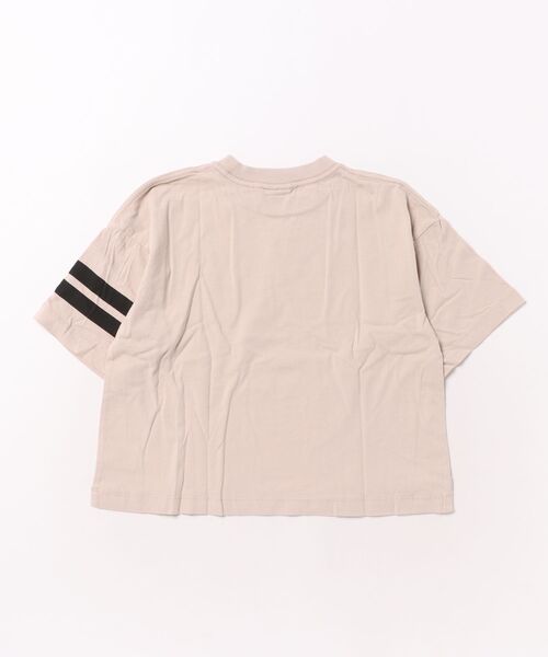 NEEDLE WORKS（ニードルワークス）の「30/-天竺ナンバーTシャツ（Tシャツ/カットソー・キッズ・サンドベージュ/イエロー・130cm/140cm/150cm）」の3枚目の写真