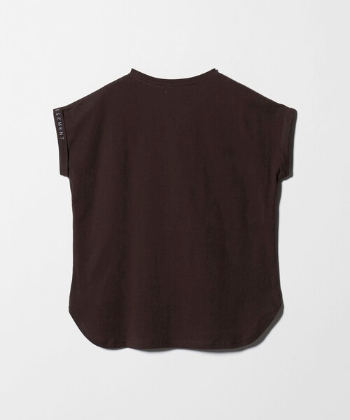 green label relaxing（グリーンレーベルリラクシング）の「【WEB限定】＜at ease＞エンブロイダリー カットソー（Tシャツ/カットソー・レディース・ダークブラウン/ライトピンク/ホワイト・FREE）」の14枚目の写真