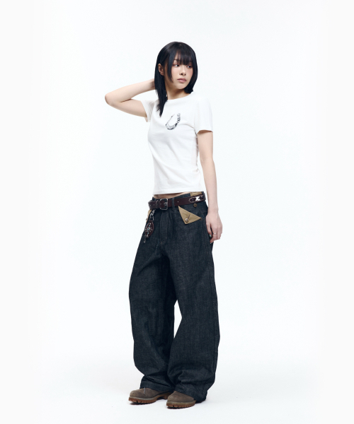 AAKAM(アーカム)の「Rodeo Saloon Half Top (White)(Tシャツ/カットソー・レディース・その他・1/2/3)」の12枚目の写真