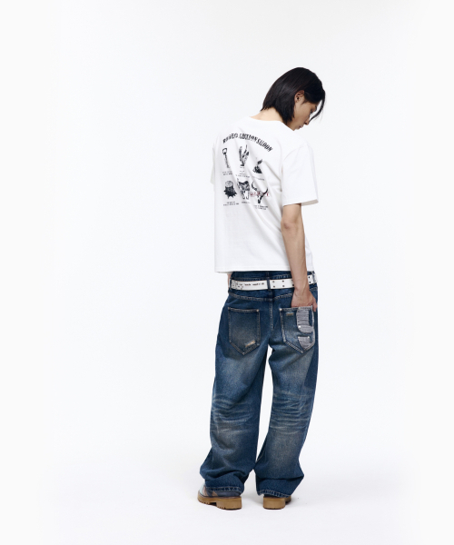 AAKAM(アーカム)の「Rodeo Saloon Half Top (White)(Tシャツ/カットソー・レディース・その他・1/2/3)」の9枚目の写真
