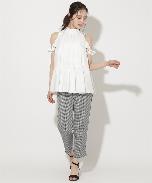 WILLSELECTION(ウィルセレクション)の「フリルスリーブティアードブラウス(シャツ/ブラウス・レディース・ブラック系その他/オフホワイト/イエロー/ピンク/ホワイト系その他・FREE)」の12枚目の写真